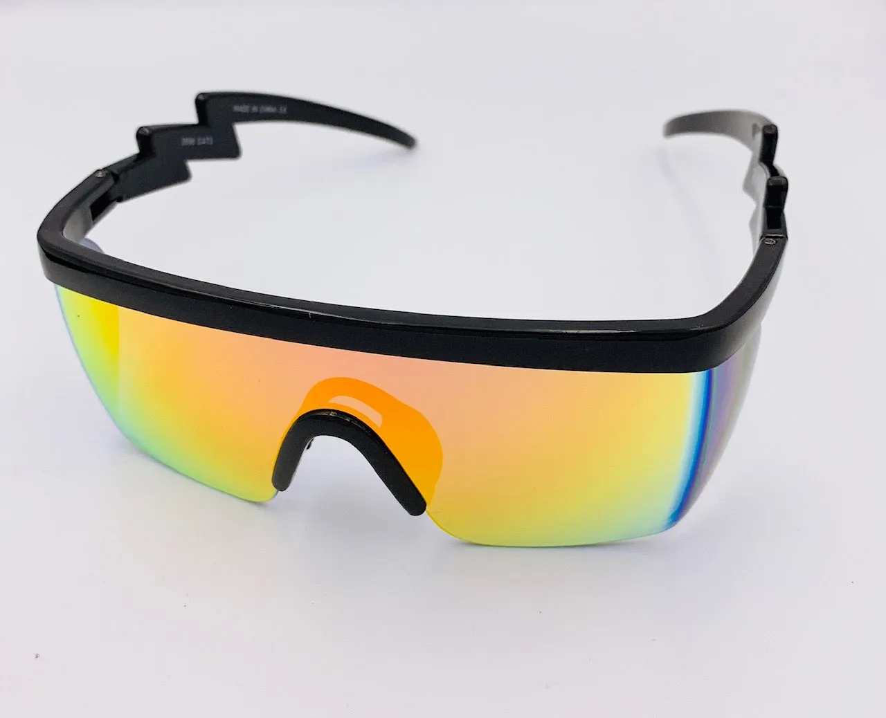 Lentes Deportivos VOGUETI Windproof de Sol a prueba de Viento Deportes al Aire Libre Gafas Lentes Policarbonato Espejo UV400