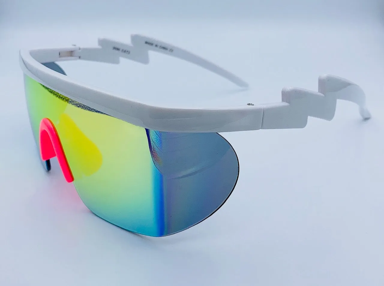 Lentes Deportivos VOGUETI Windproof de Sol a prueba de Viento Deportes al Aire Libre Gafas Lentes Policarbonato Espejo UV400