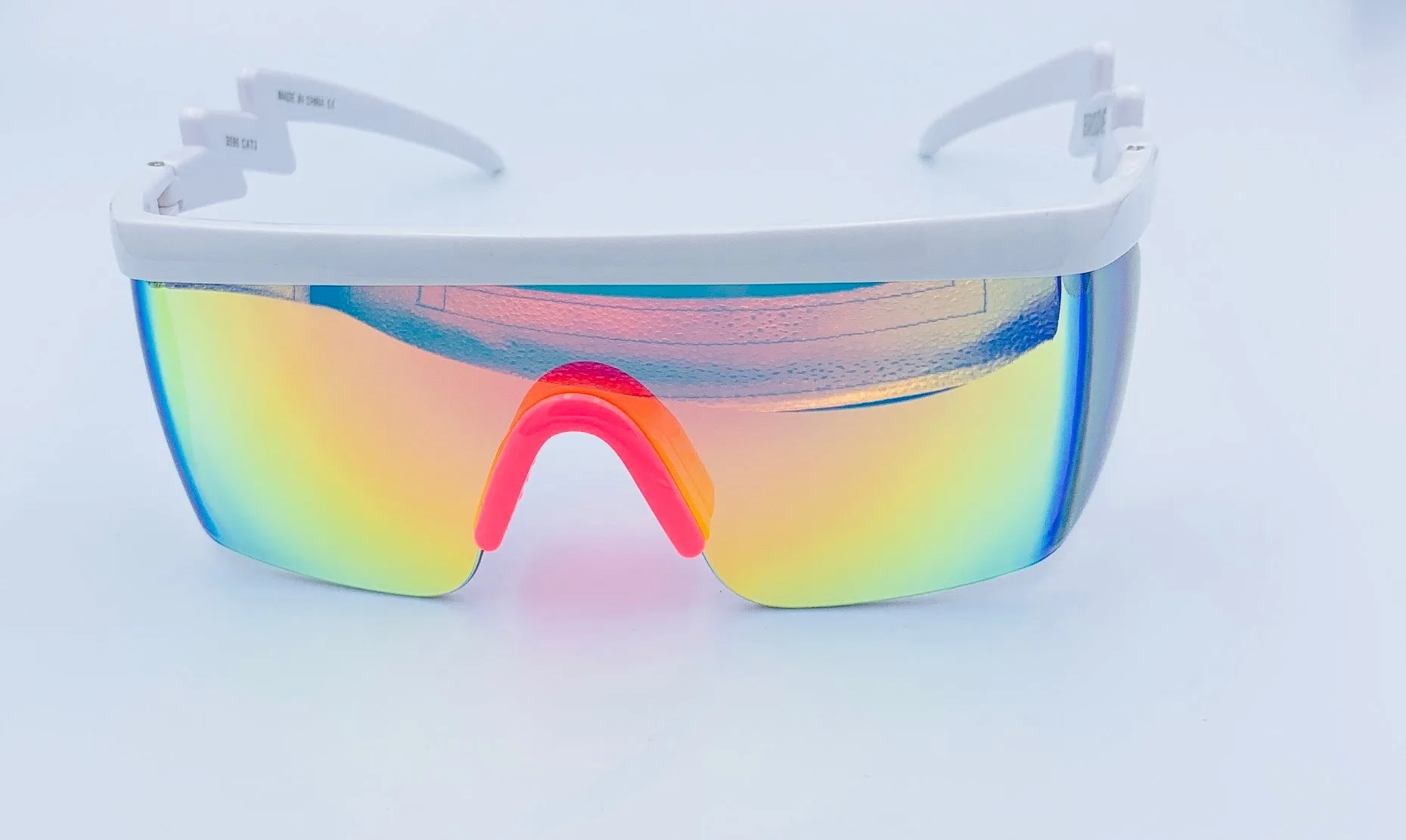 Lentes Deportivos VOGUETI Windproof de Sol a prueba de Viento Deportes al Aire Libre Gafas Lentes Policarbonato Espejo UV400