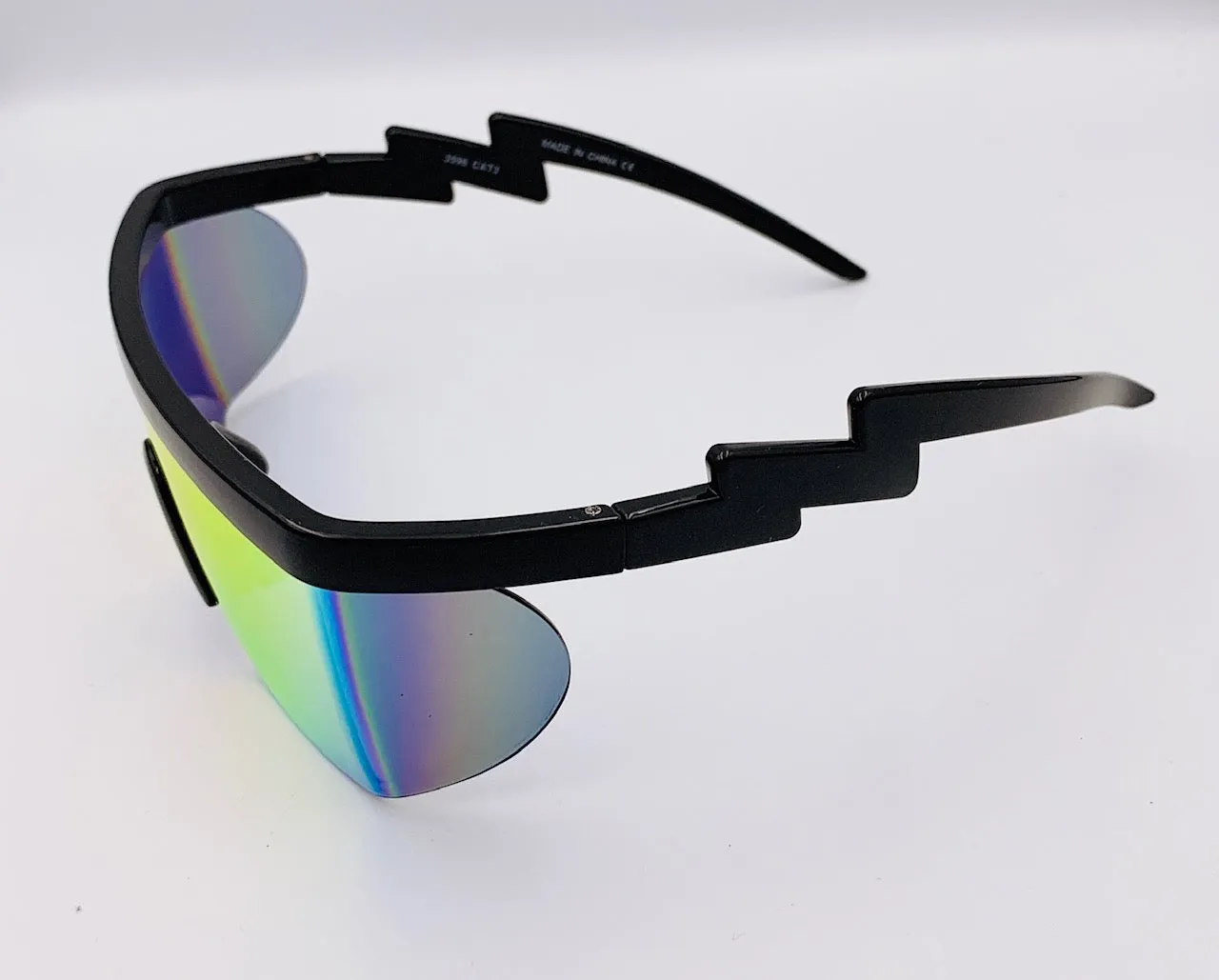 Lentes Deportivos VOGUETI Windproof de Sol a prueba de Viento Deportes al Aire Libre Gafas Lentes Policarbonato Espejo UV400