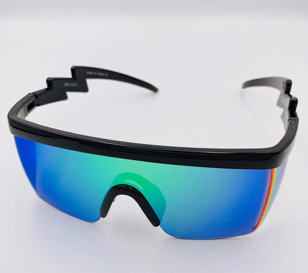 Lentes Deportivos VOGUETI Windproof de Sol a prueba de Viento Deportes al Aire Libre Gafas Lentes Policarbonato Espejo UV400