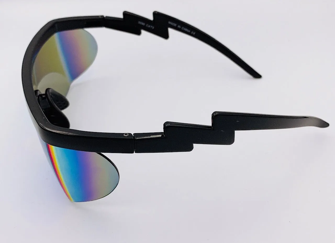 Lentes Deportivos VOGUETI Windproof de Sol a prueba de Viento Deportes al Aire Libre Gafas Lentes Policarbonato Espejo UV400