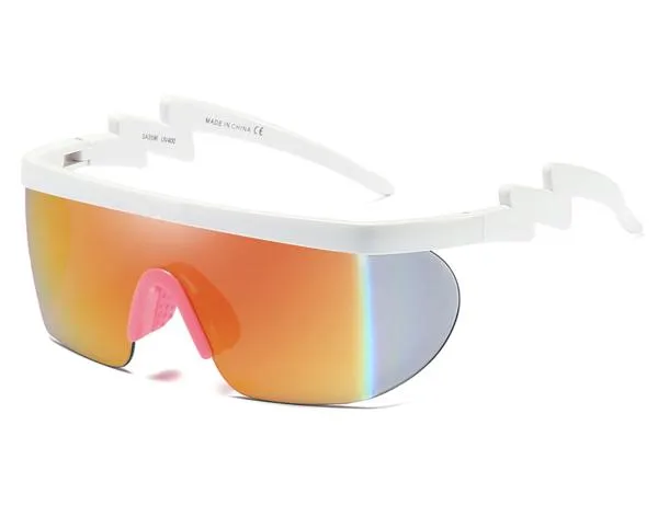 Lentes Deportivos VOGUETI Windproof de Sol a prueba de Viento Deportes al Aire Libre Gafas Lentes Policarbonato Espejo UV400