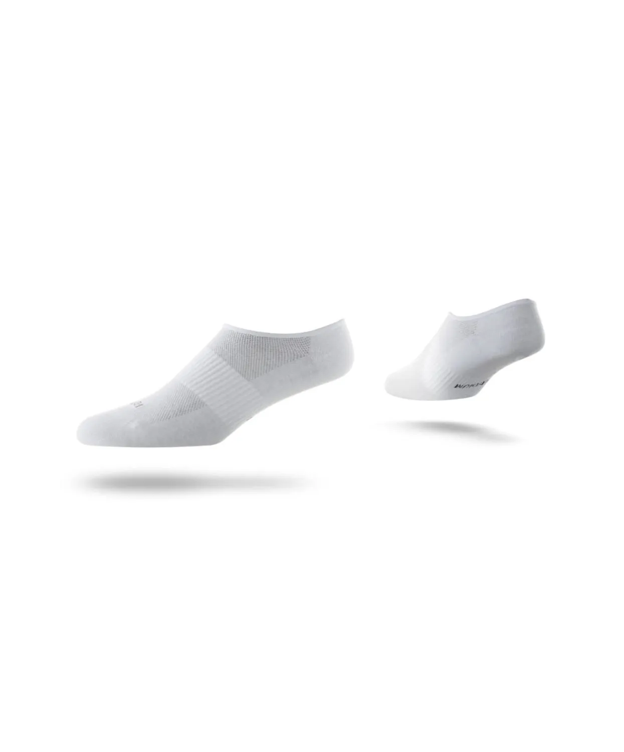 Lightfeet Invisible Low Cut White Socks