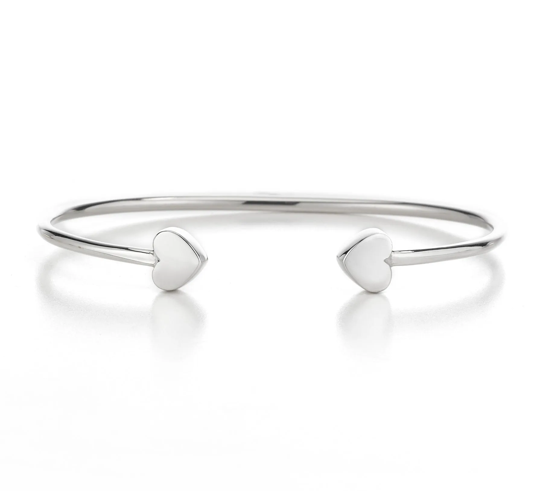 LILY HEART BANGLE