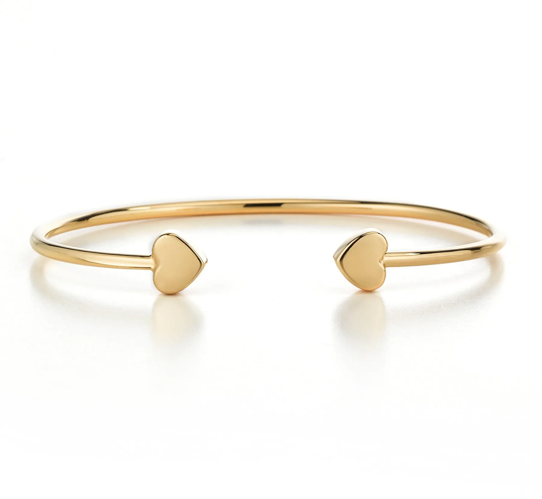 LILY HEART BANGLE