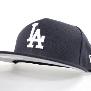 Los Angeles Dodgers New Era 59Fifty Fitted Hat V2 (Navy Gray Under Brim)