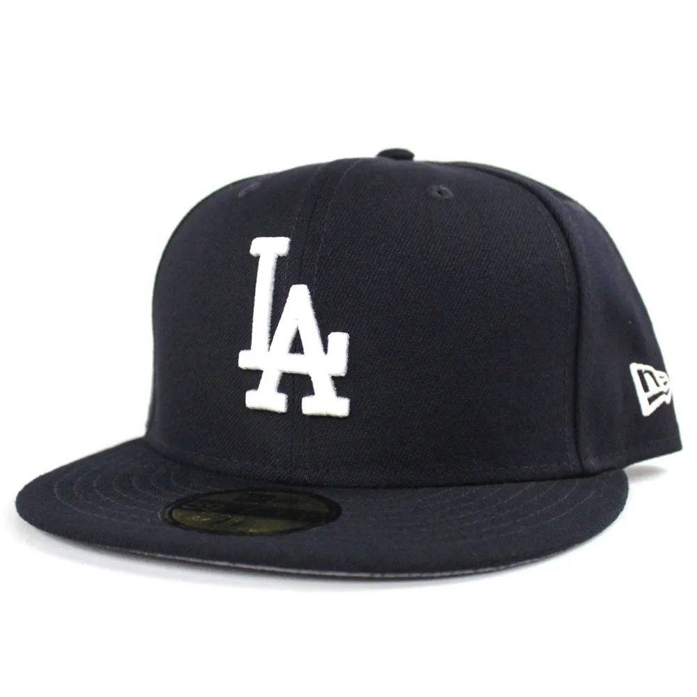 Los Angeles Dodgers New Era 59Fifty Fitted Hat V2 (Navy Gray Under Brim)