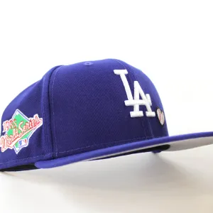 Los Angeles Dodgers TEAM HEART 1988 World Series New Era 59Fifty Fitted Hat (Team Color Gray Under Brim)