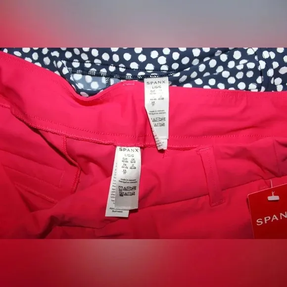 Lot of 2 NWT Spanx Sunshine Casual Stretchy Shorts Size Large in 4” &amp; 6”
