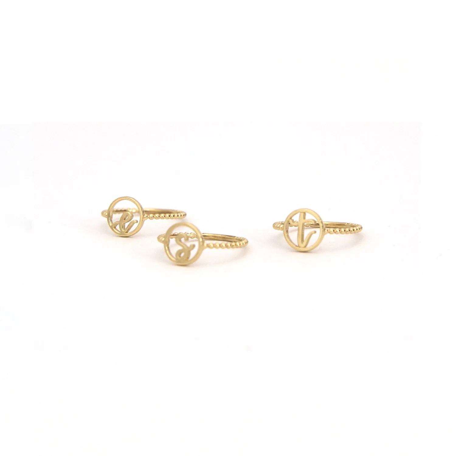 Love Letter Disc Ring