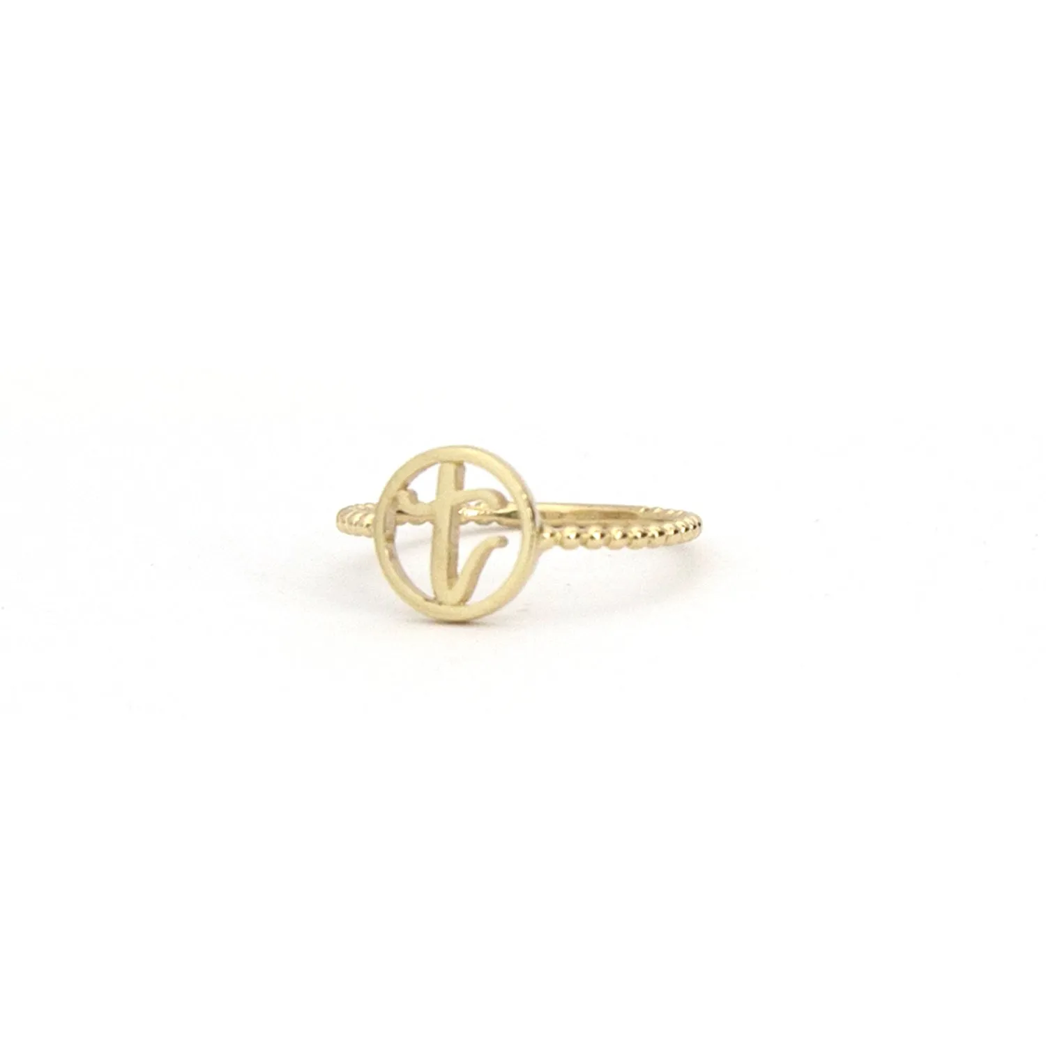 Love Letter Disc Ring