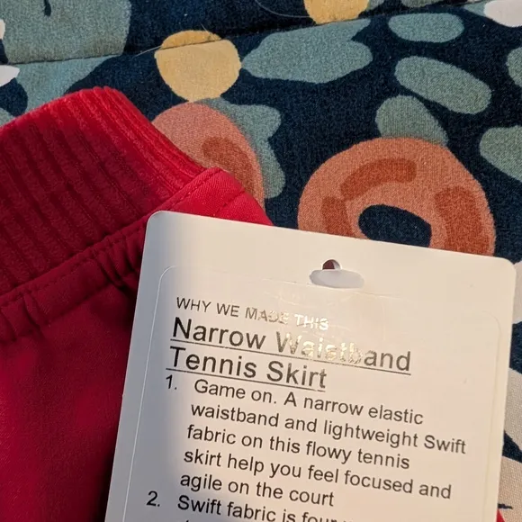 Lululemon Pink Athletic Skirt