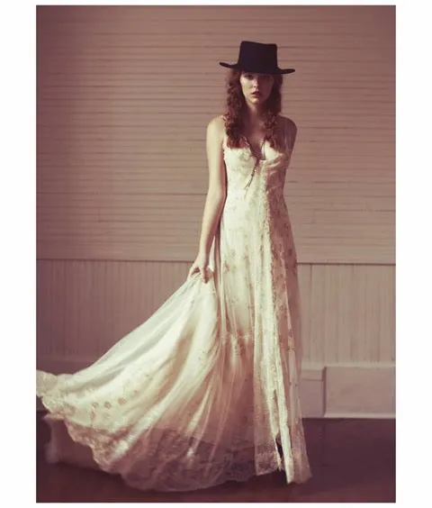 Luxe Bohemia Wedding Gown