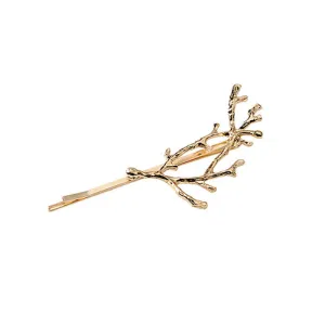 M MISM Elegant Metal Tree Branch Hairpins Hair Clips for Women barrettes Female Headwear Alloy Hair Accessories Hair Clip New