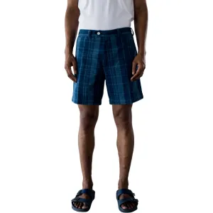 Madras Summer Short, Blue Plaid