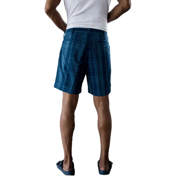 Madras Summer Short, Blue Plaid