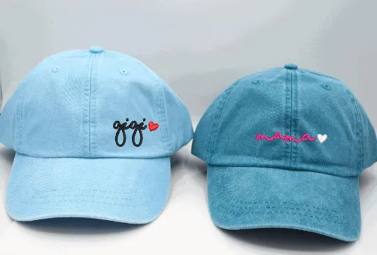 Mama, Gigi, Nana, Nini, Mimi, Gaga or Custom name