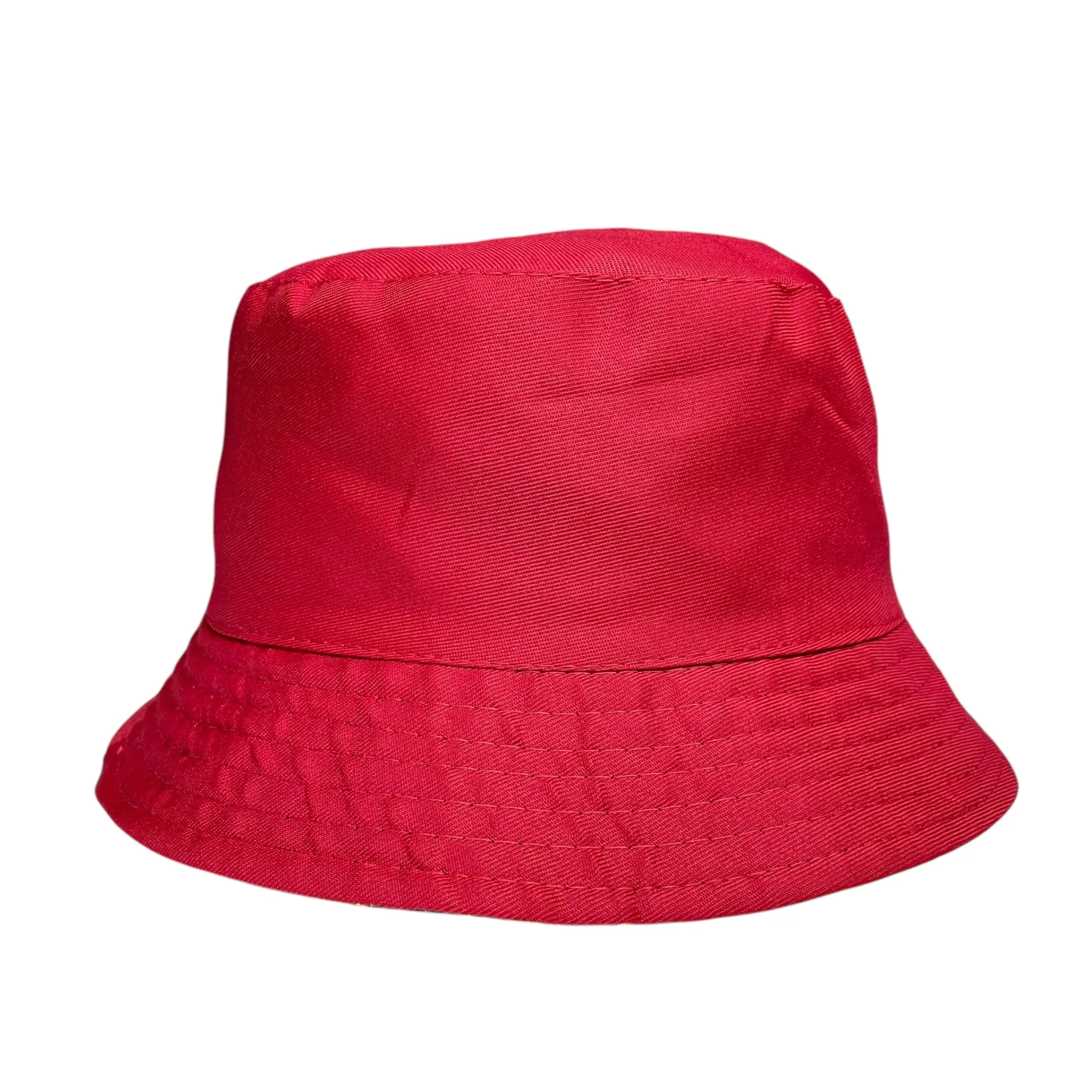 Marijuana Weed Leaf Bucket Hat, Reversible, Hip Hop Street Style