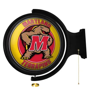 Maryland Terripans: Mascot - Original Round Rotating Lighted Wall Sign