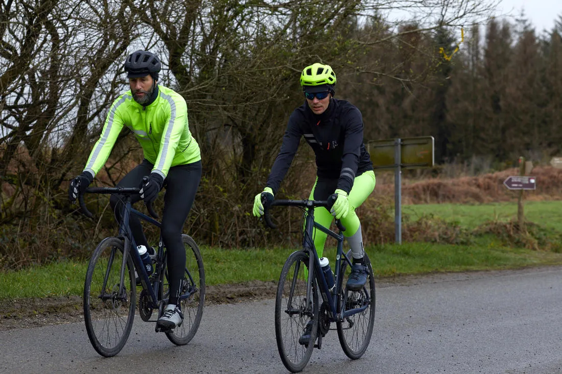 Men's Long-Sleeved Winter Road Cycling Jacket RC 500