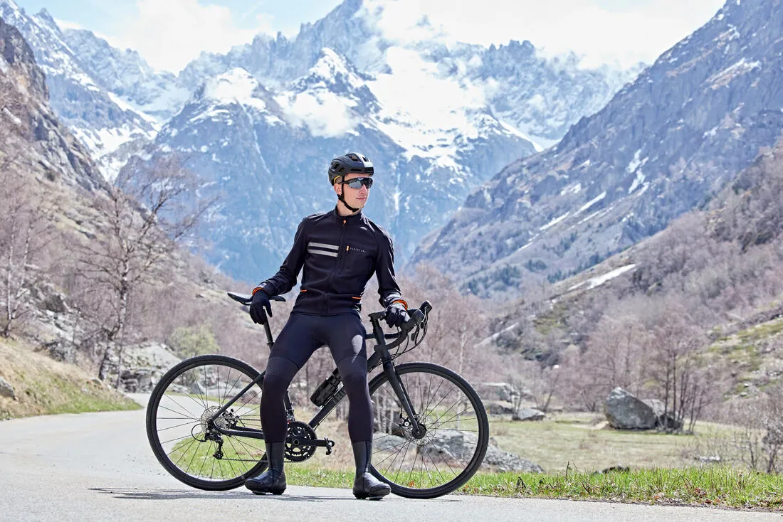 Men's Long-Sleeved Winter Road Cycling Jacket RC 500