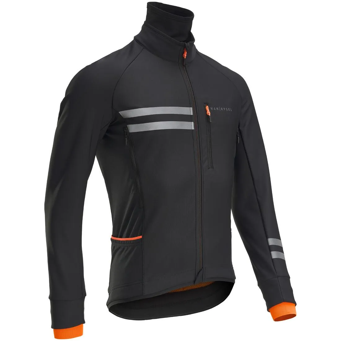 Men's Long-Sleeved Winter Road Cycling Jacket RC 500