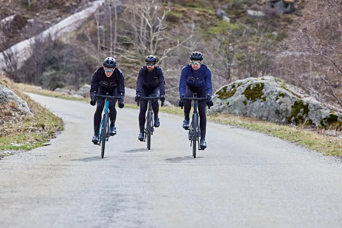 Men's Long-Sleeved Winter Road Cycling Jacket RC 500