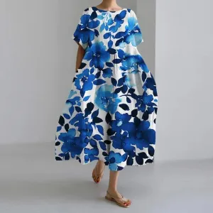 MERLYNN | COMFORTABLE FLORAL DRESS