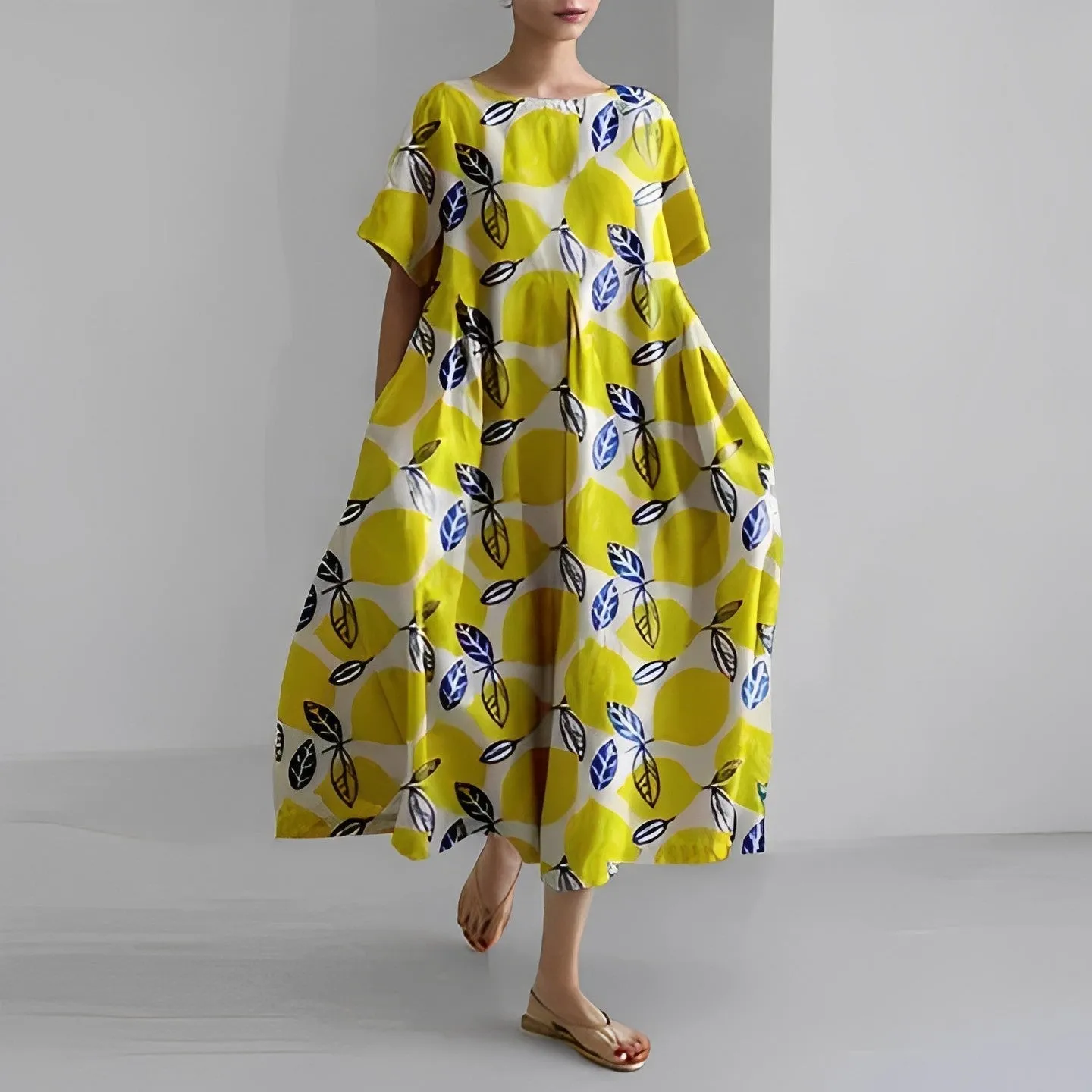 MERLYNN | COMFORTABLE FLORAL DRESS