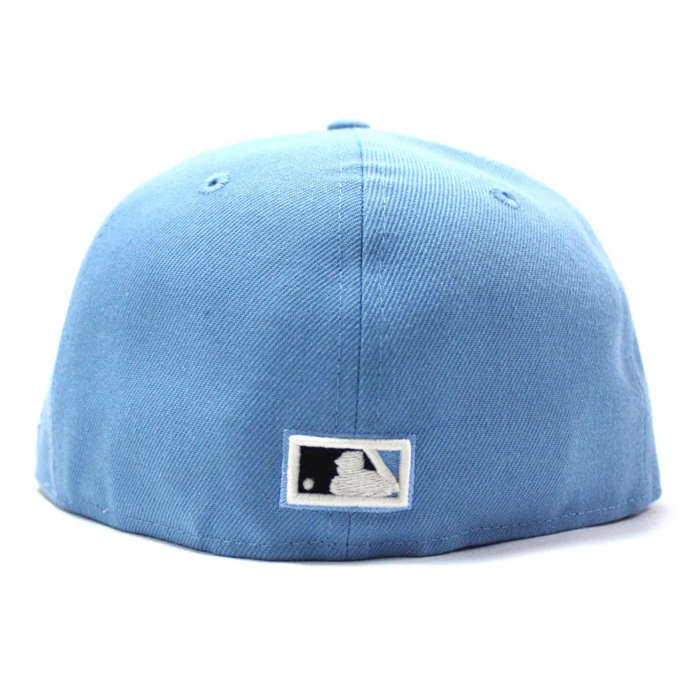 Milwaukee Brewers 1982 World Series New Era 59Fifty Fitted Hat (Glow in the Dark Sky Blue Green Under Brim)