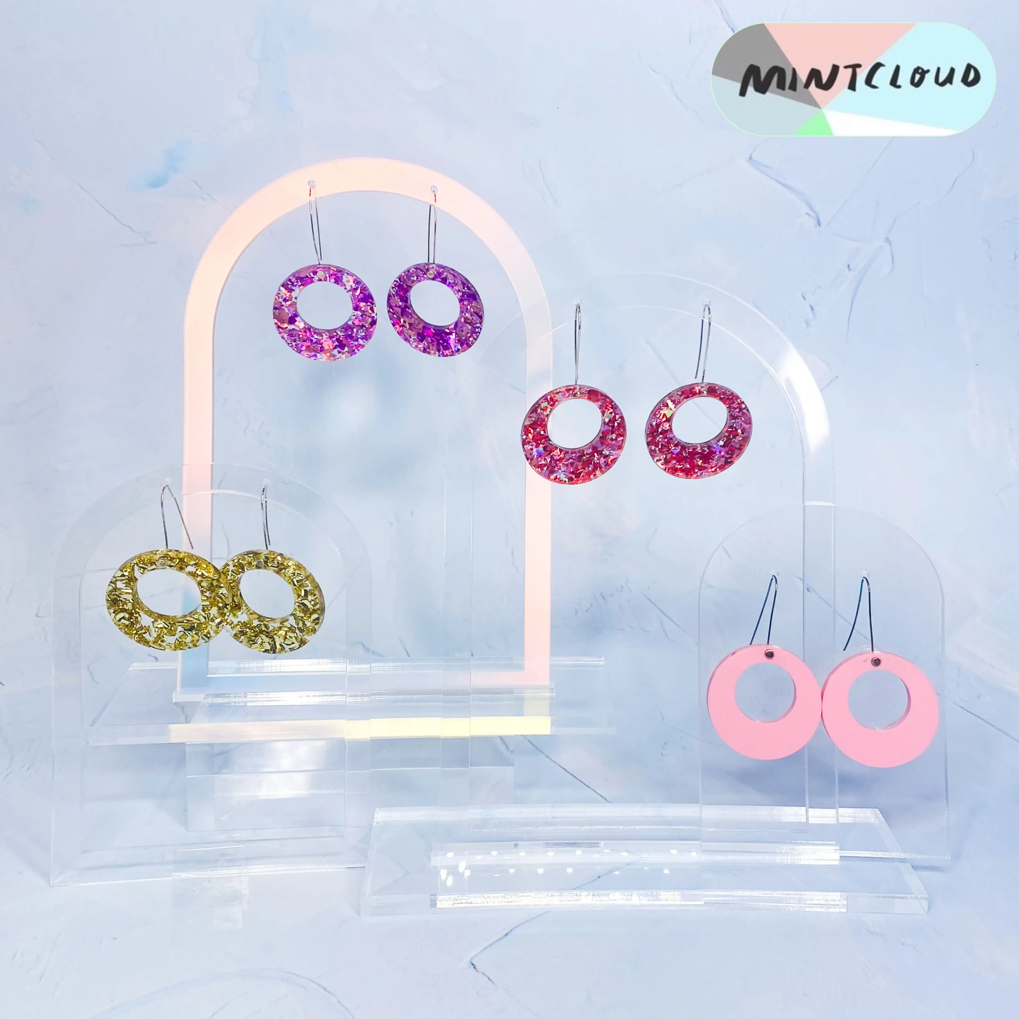 MOD Hoops Dangles - Various Colours