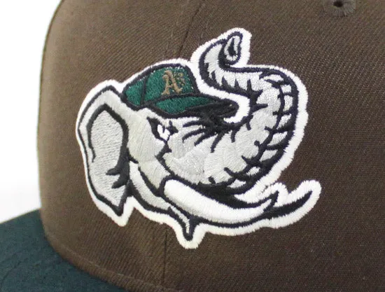 Modesto Athletics New Era 59Fifty Fitted Hat (Beef and Broccoli Gray Under Brim)