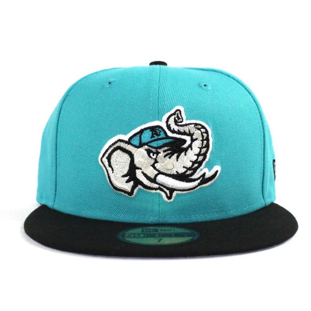 Modesto Athletics New Era 59FIFTY Fitted Hat (San Jose Sharks Color Teal Black Gray Under Brim)