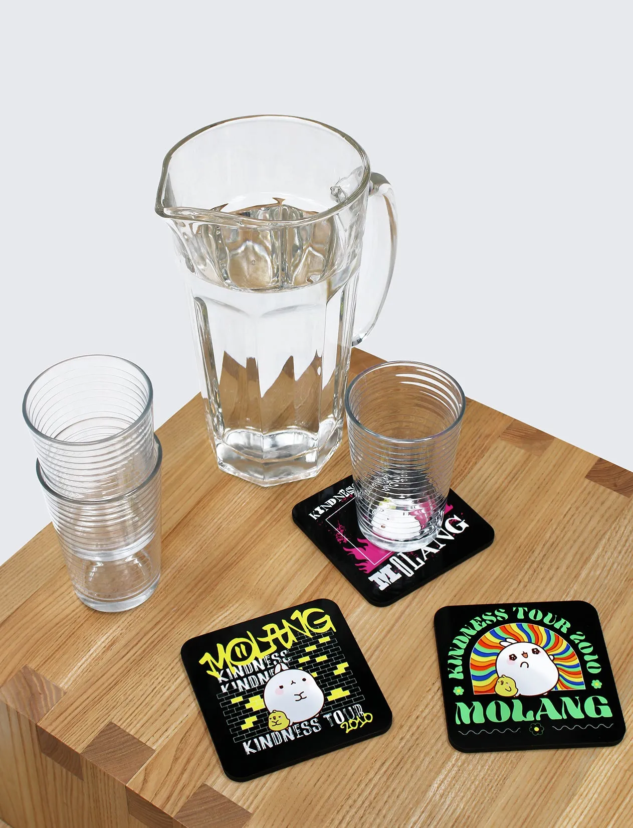 Molang Seventies Glass Coaster