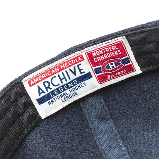 Montreal Canadiens - American Needle NHL Vintage Archived Legend Adjustable Hat