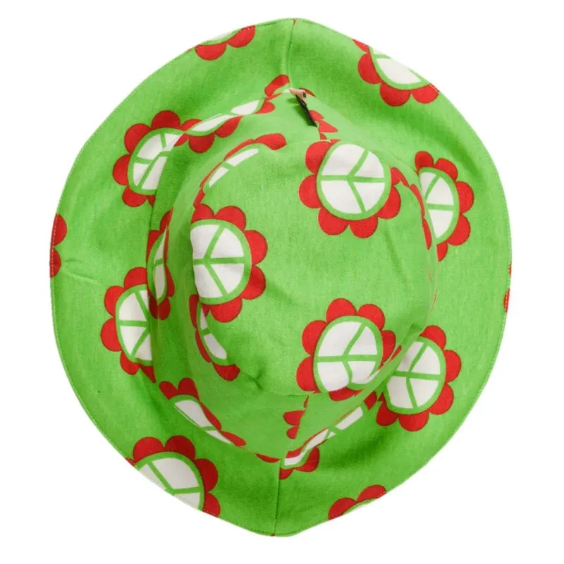Moromini Peace Flower Bucket Hat
