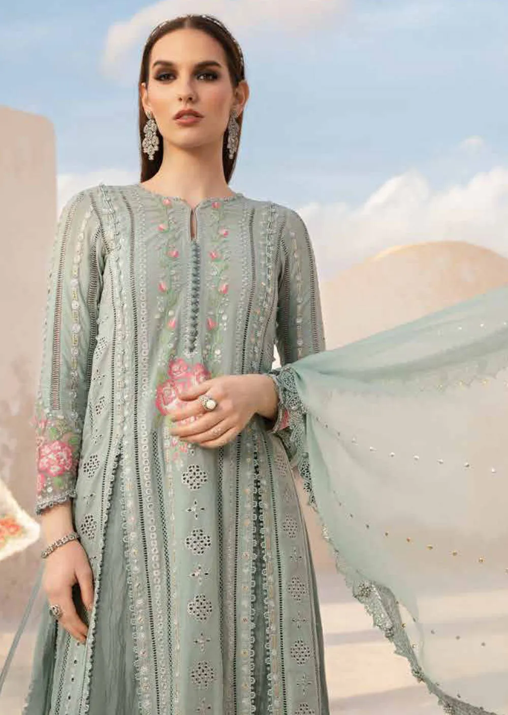 MSB-2412-B - Unstitched - Maria B Lawn Collection 2024