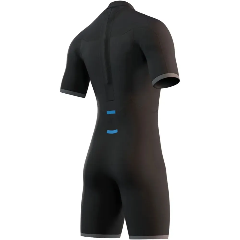 MYSTIC BRAND 3/2 BACK ZIP BLACK