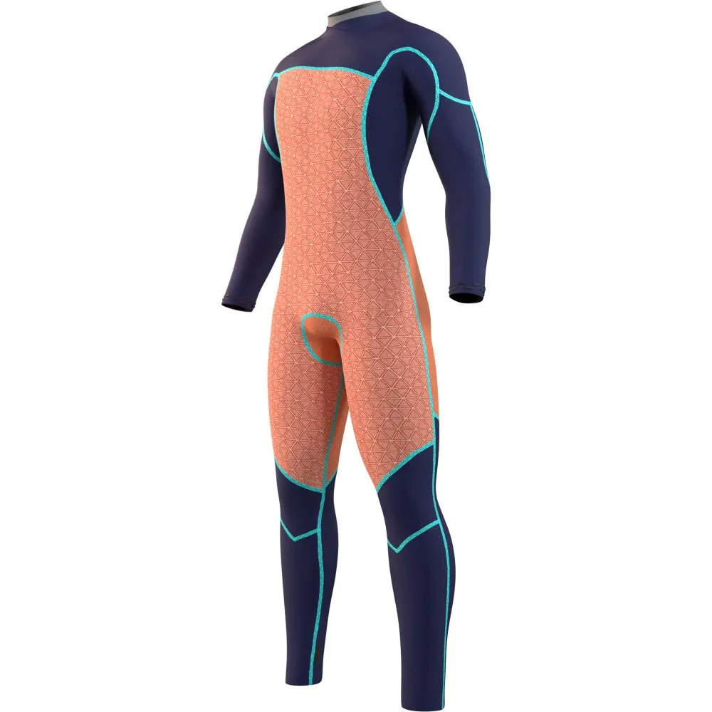 MYSTIC MAJESTIC 5/4 CHEST ZIP DARK GREY