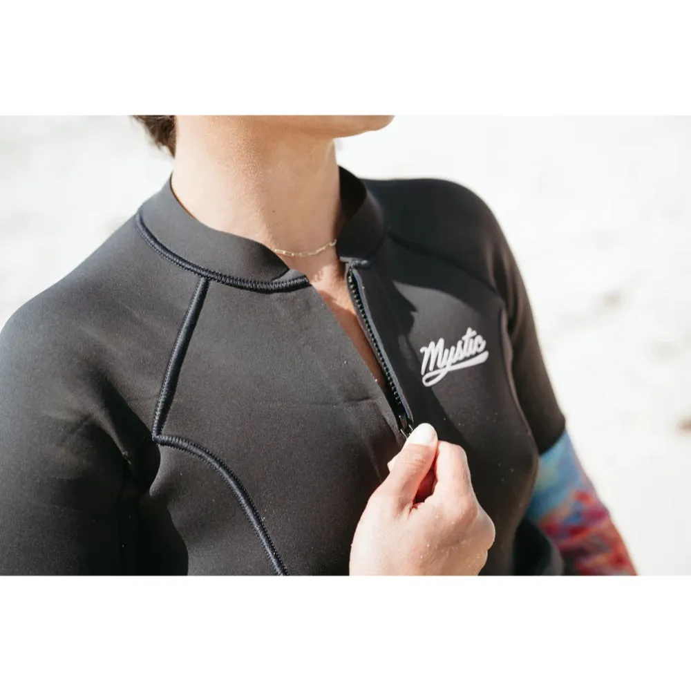 MYSTIC WMS LUNAR 2/2 FRONT ZIP DARK GREY