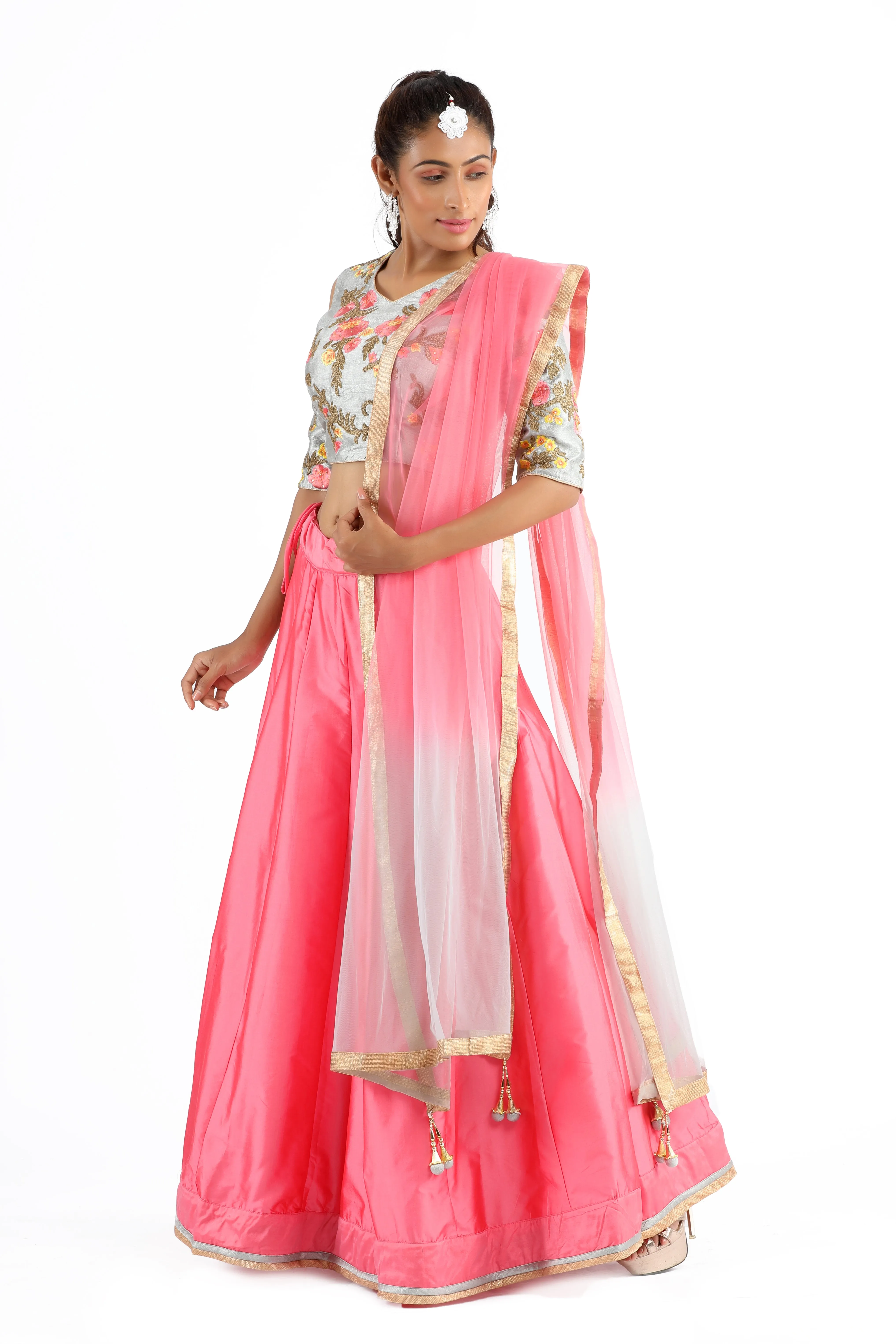 Neha Wildflower Lehenga Set