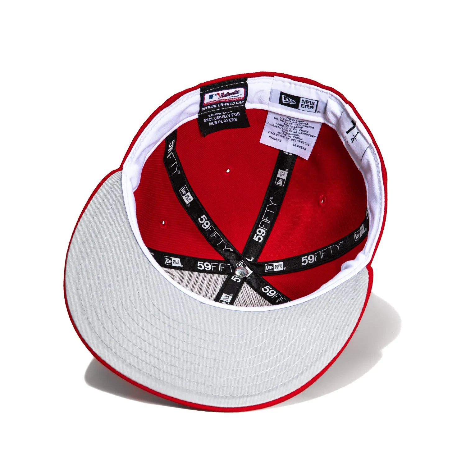 New Era 59Fifty Retro On-Field Washington Nationals Game Hat - Red