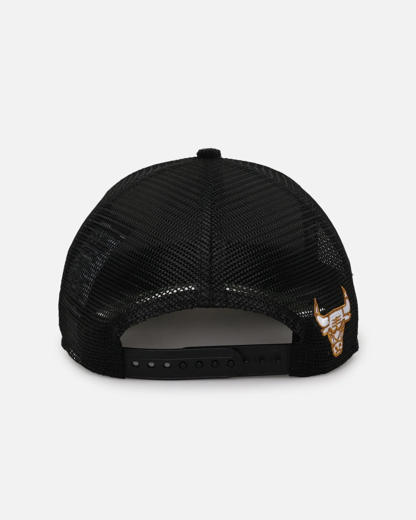 New Era Chicago Bulls 'Washed Cord Racer' Corduroy Golfer Trucker Snapback Washed Black