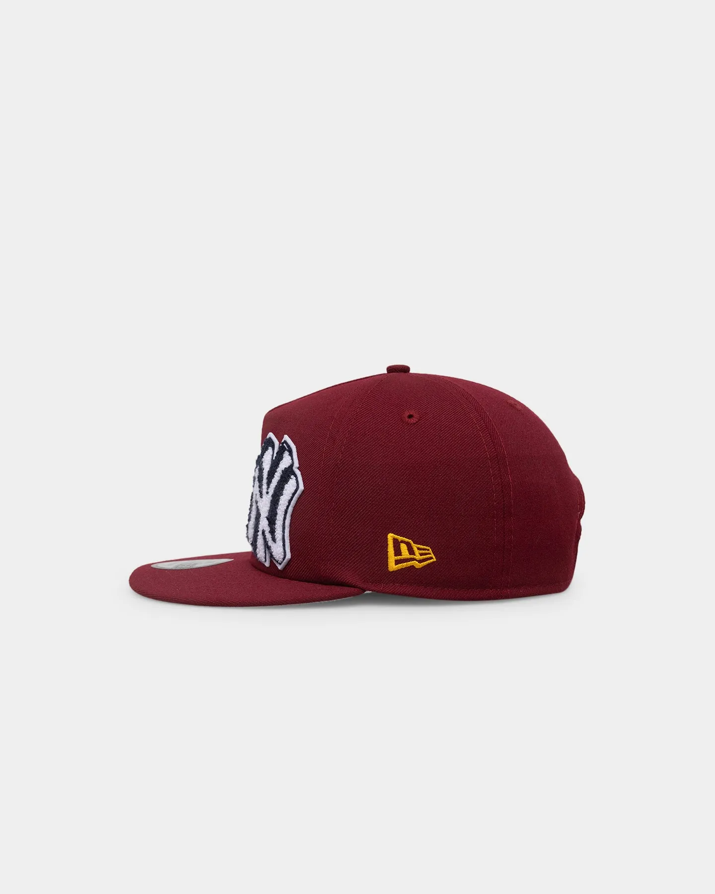 New Era New York Yankees Letterman Golfer Snapback Dark Red