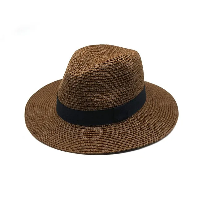 New Summer unisex Ribbon sun hat