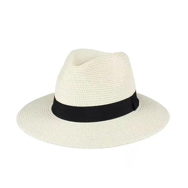 New Summer unisex Ribbon sun hat