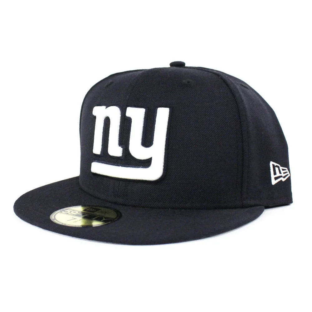 New York Giants New Era 59Fifty Fitted Hat (Yankees Color Navy Gray Under Brim)
