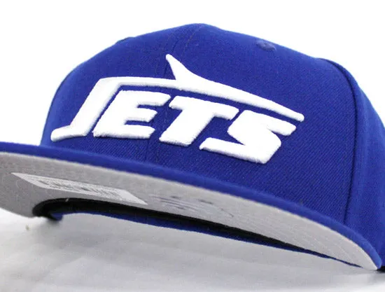 New York Jets New Era 59Fifty Fitted Hat (Giants Color Way Gray Under Brim)