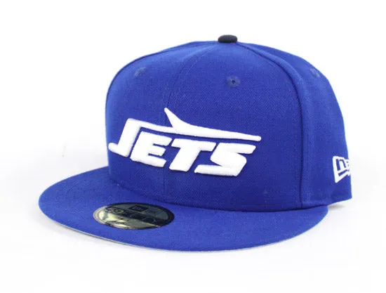 New York Jets New Era 59Fifty Fitted Hat (Giants Color Way Gray Under Brim)